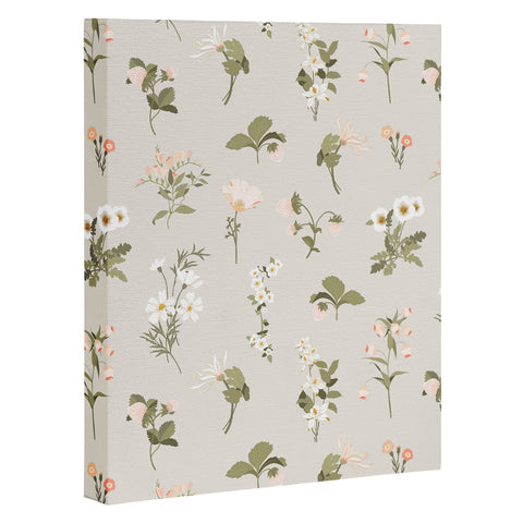 Iveta Abolina Pineberries Botanicals Tan Art Canvas