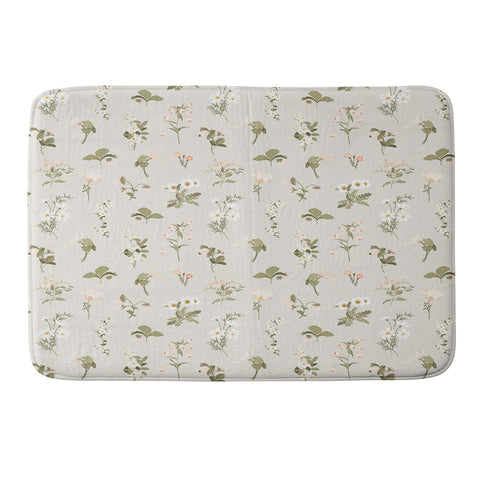 Iveta Abolina Pineberries Botanicals Tan Memory Foam Bath Mat