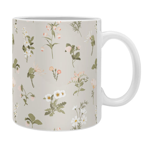 Iveta Abolina Pineberries Botanicals Tan Coffee Mug