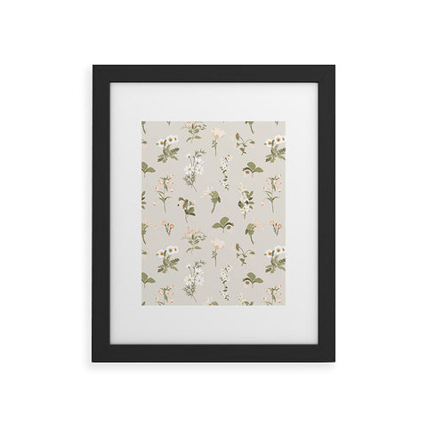 Iveta Abolina Pineberries Botanicals Tan Framed Art Print
