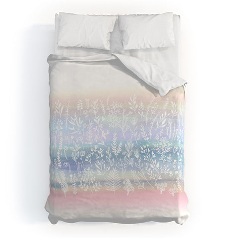 Iveta Abolina Pink Frost Duvet Cover