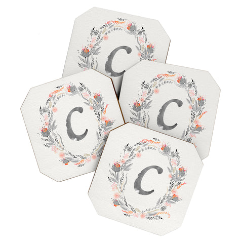 Iveta Abolina Pink Summer v2 C Coaster Set