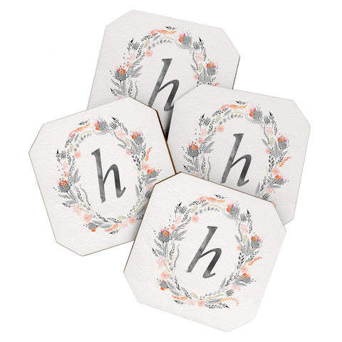 Iveta Abolina Pink Summer v2 H Coaster Set