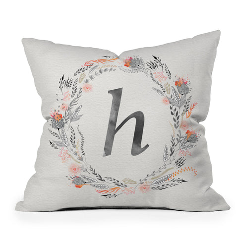 Iveta Abolina Pink Summer v2 H Outdoor Throw Pillow