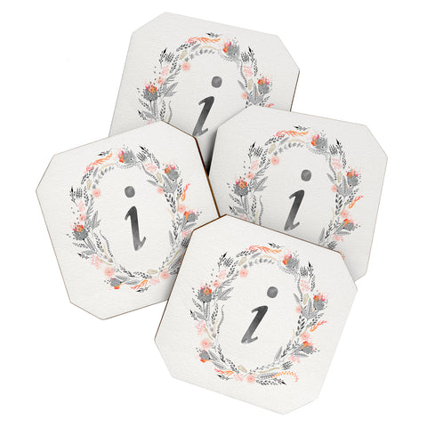 Iveta Abolina Pink Summer v2 I Coaster Set