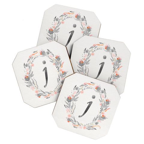 Iveta Abolina Pink Summer v2 J Coaster Set