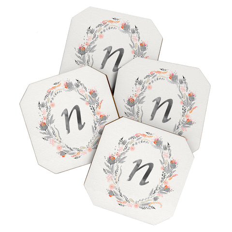 Iveta Abolina Pink Summer v2 N Coaster Set