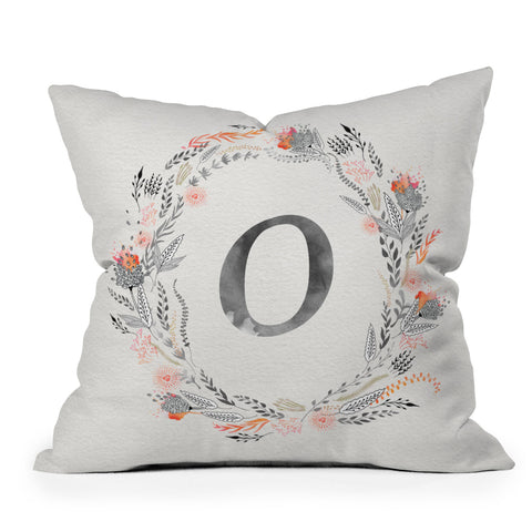 Iveta Abolina Pink Summer v2 O Outdoor Throw Pillow