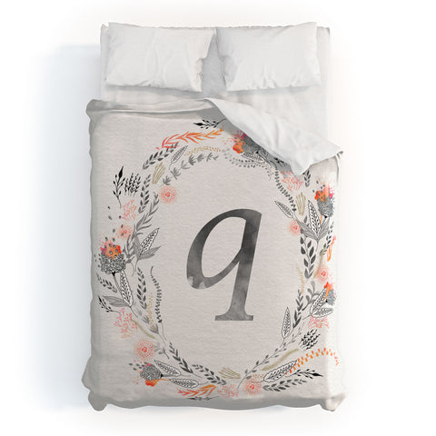 Iveta Abolina Pink Summer v2 Q Duvet Cover