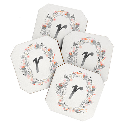 Iveta Abolina Pink Summer v2 R Coaster Set