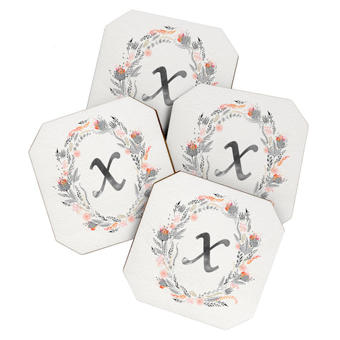 Iveta Abolina Pink Summer v2 X Coaster Set