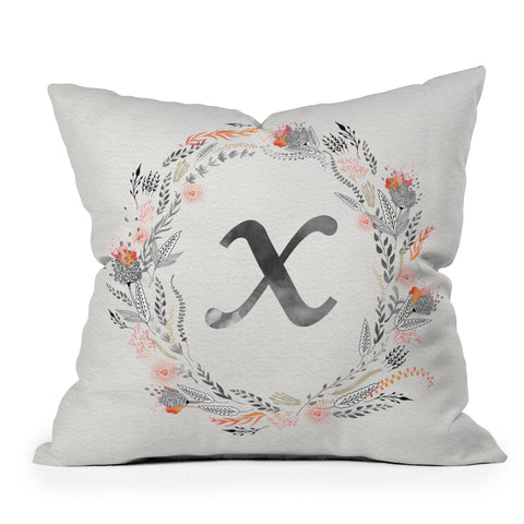 Iveta Abolina Pink Summer v2 X Outdoor Throw Pillow