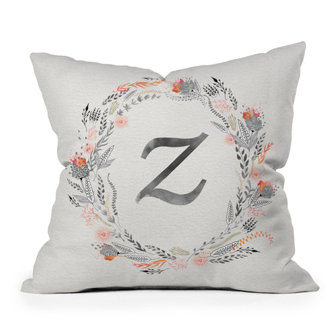 Iveta Abolina Pink Summer v2 Z Outdoor Throw Pillow