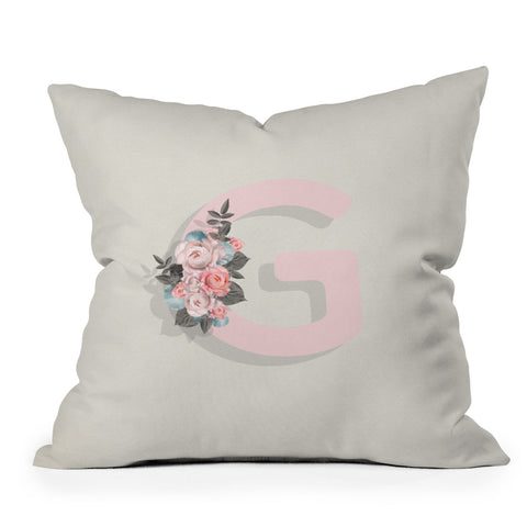 Iveta Abolina Pivoine G Outdoor Throw Pillow