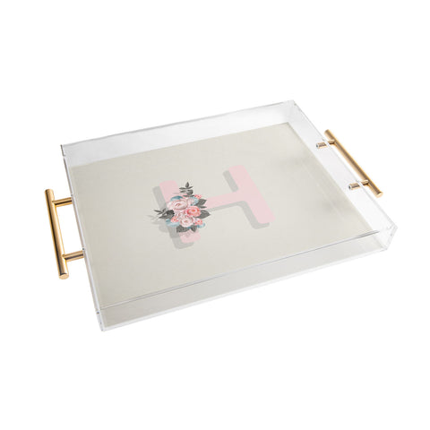 Iveta Abolina Pivoine H Acrylic Tray