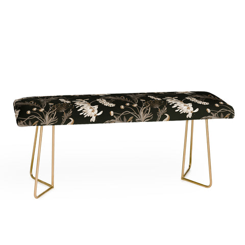Iveta Abolina Poesie French Garden Charcoal Bench