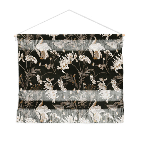 Iveta Abolina Poesie French Garden Charcoal Wall Hanging Landscape