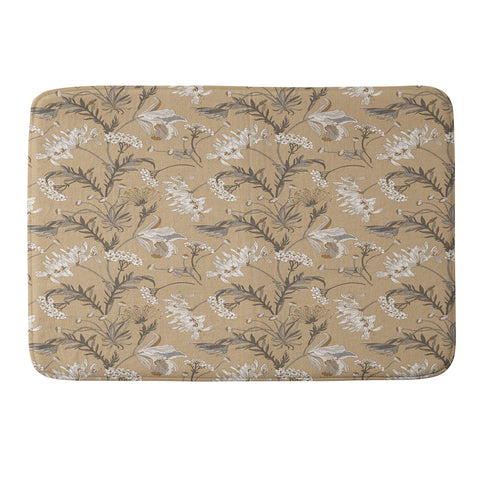 Iveta Abolina Poesie French Garden Clay Memory Foam Bath Mat