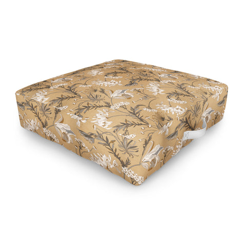 Iveta Abolina Poesie French Garden Clay Outdoor Floor Cushion
