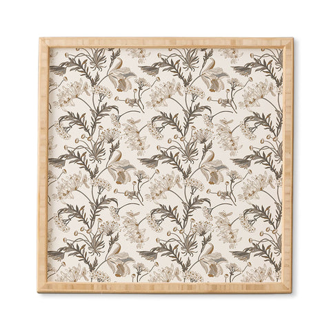 Iveta Abolina Poesie French Garden Cream Framed Wall Art