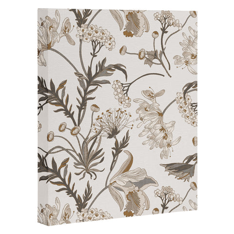 Iveta Abolina Poesie French Garden Cream Art Canvas