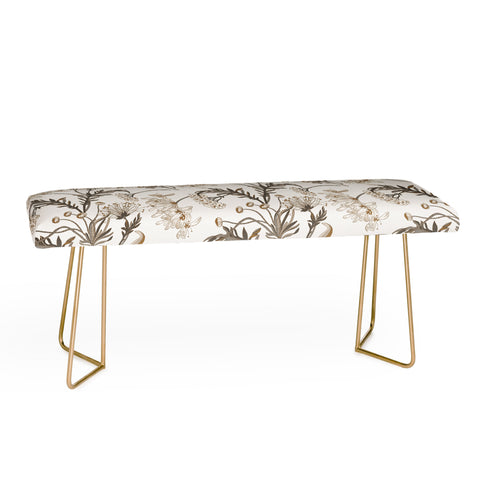 Iveta Abolina Poesie French Garden Cream Bench
