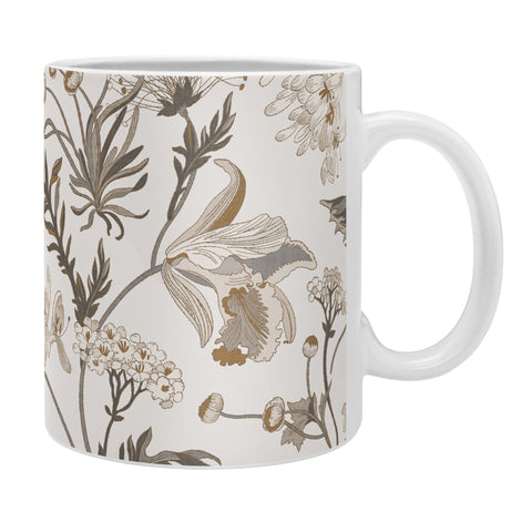 Iveta Abolina Poesie French Garden Cream Coffee Mug