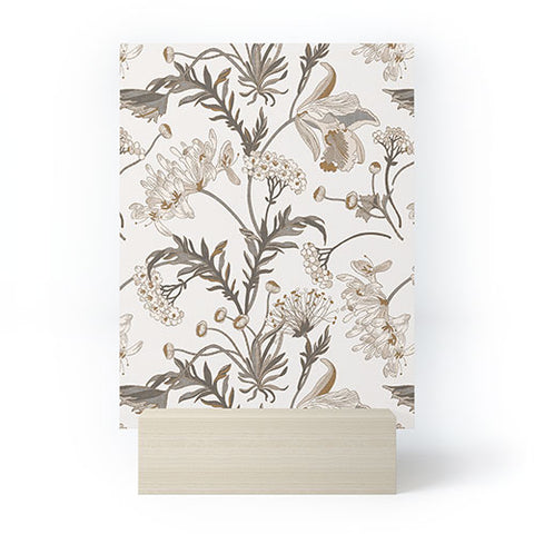 Iveta Abolina Poesie French Garden Cream Mini Art Print