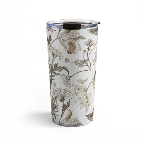 Iveta Abolina Poesie French Garden Cream Travel Mug
