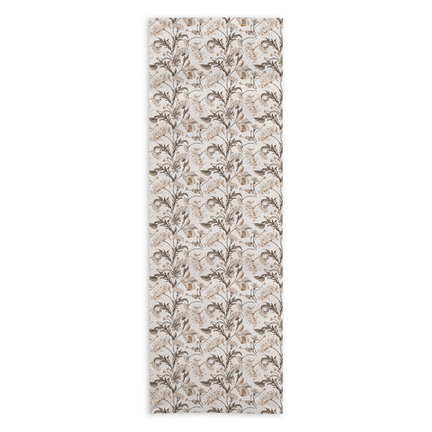 Iveta Abolina Poesie French Garden Cream Yoga Towel