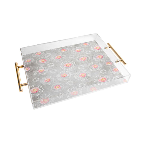 Iveta Abolina Pom Pom Clouds Acrylic Tray