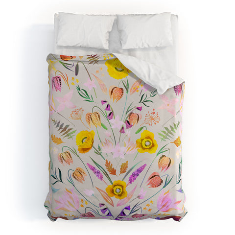 Iveta Abolina Poppy Meadow IV Duvet Cover