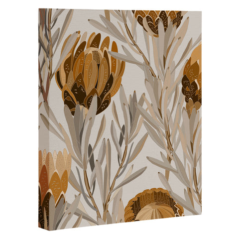Iveta Abolina Protea Large Bone Art Canvas
