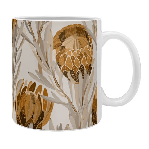 Iveta Abolina Protea Large Bone Coffee Mug