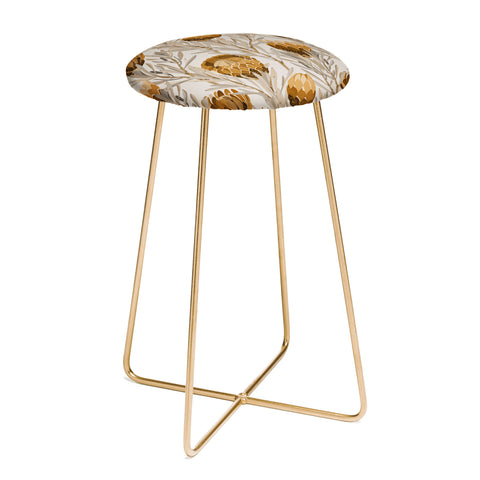 Iveta Abolina Protea Large Bone Counter Stool