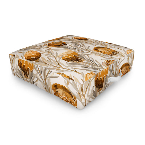 Iveta Abolina Protea Large Bone Outdoor Floor Cushion