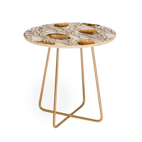 Iveta Abolina Protea Large Bone Round Side Table