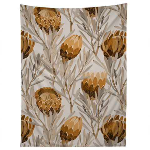 Iveta Abolina Protea Large Bone Tapestry