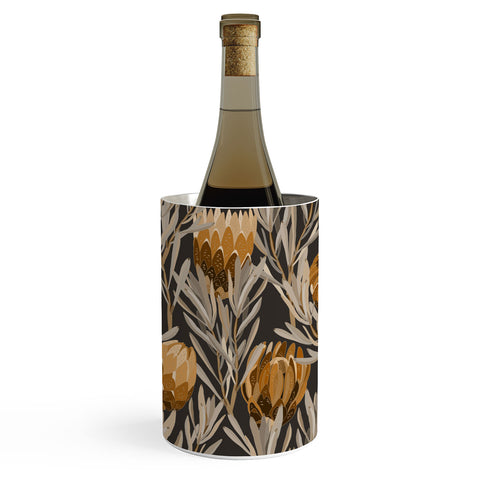 Iveta Abolina Protea Large Deep Brown Wine Chiller