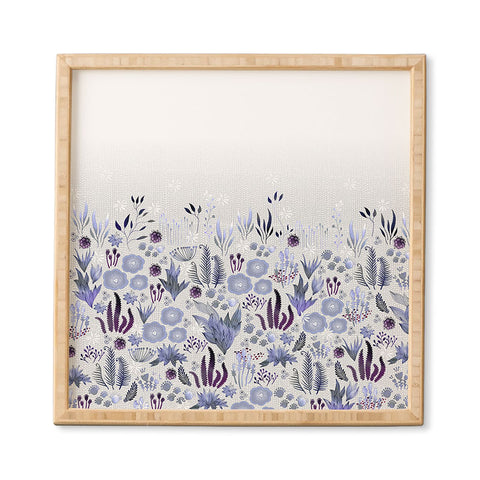 Iveta Abolina Purple Fields Framed Wall Art