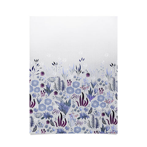 Iveta Abolina Purple Fields Poster