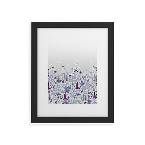 Iveta Abolina Purple Fields Framed Art Print