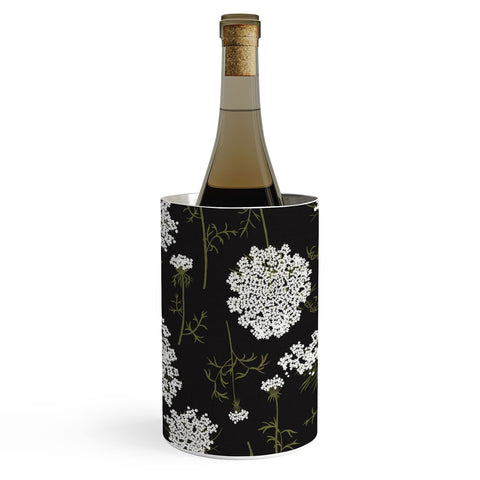 Iveta Abolina Queen Anne Lace Charcoal Wine Chiller