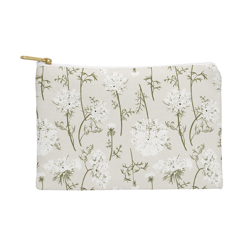Iveta Abolina Queen Anne Lace Cream Pouch