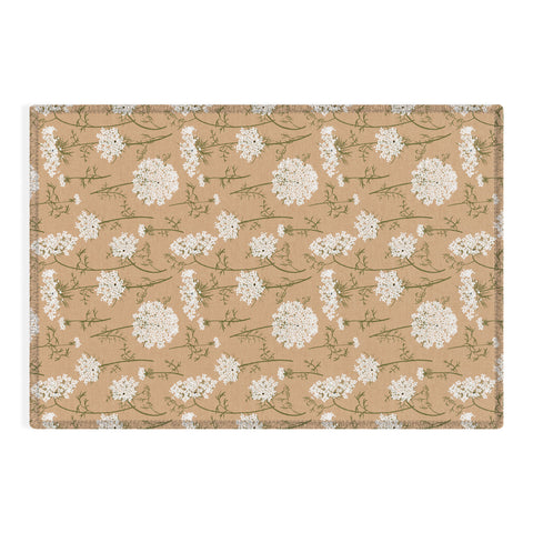 Iveta Abolina Queen Anne Lace Mustard Outdoor Rug