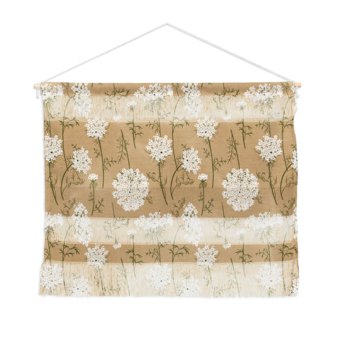 Iveta Abolina Queen Anne Lace Mustard Wall Hanging Landscape