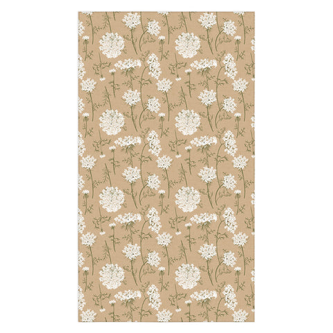 Iveta Abolina Queen Anne Lace Mustard Tablecloth
