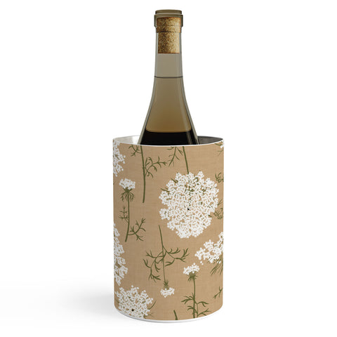 Iveta Abolina Queen Anne Lace Mustard Wine Chiller