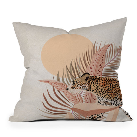 Iveta Abolina Raffi Sun Outdoor Throw Pillow