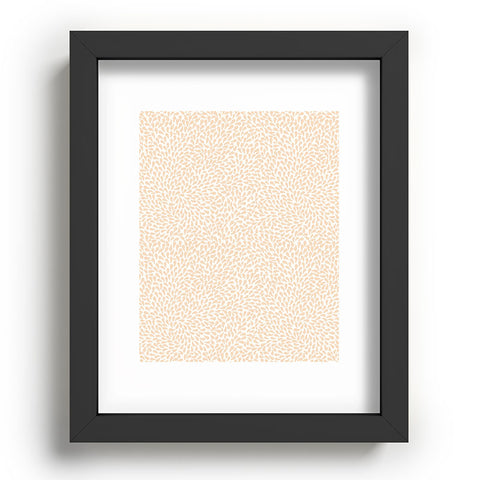 Iveta Abolina Raindrops Cream Recessed Framing Rectangle